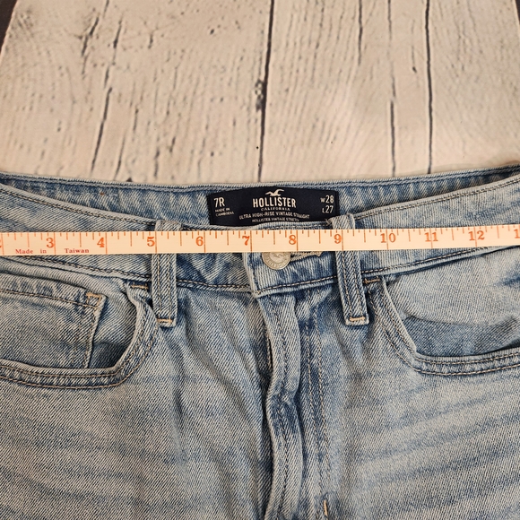 Hollister Light Blue‎ Denim Shorts - Picture 3 of 5